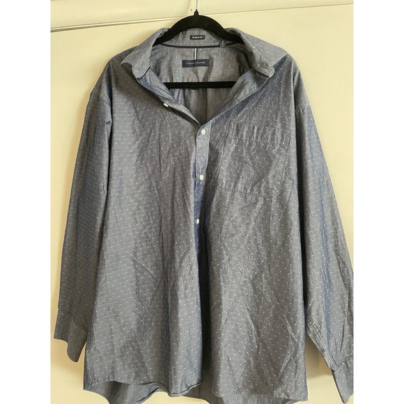 Tommy Hilfiger Other - Tommy Hilfiger Custom Fit Men's US Size XL Button Down Collar Shirt
